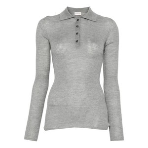 몽클레르 긴소매 울 폴로 탑, 그레이계열, Standard XS(KR 44)