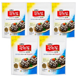 광천김 소문난 김가루, 70g, 5개