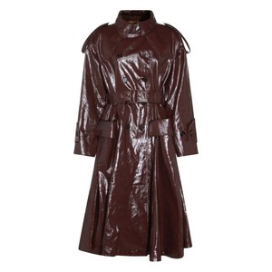 끌로에 벨트 버튼 코트, 바이올렛/보라계열, France 36(KR 55)