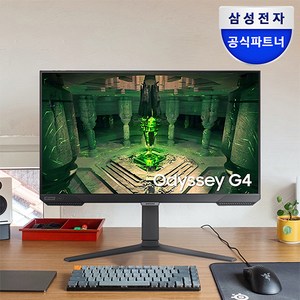 삼성전자 오디세이 G4 S25BG400 25인치 게이밍 모니터 IPS FHD 240Hz, 62.2cm