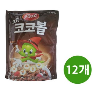 포스트 오곡 코코볼 시리얼, 570g, 12개