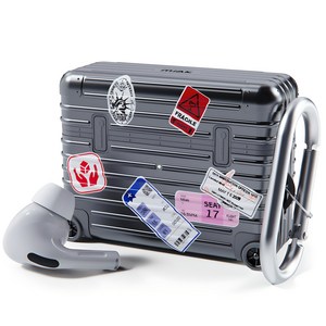 미아크 에어팟 캐리어 케이스 + 스티커 3종 세트