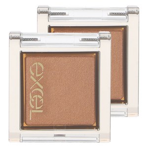 엑셀 excel 아이플래너 아이섀도 1.3g, G03 버터스카치, 2개