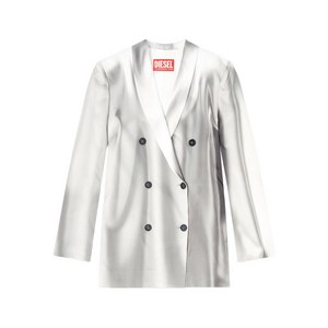 디젤 G아비나 숄 칼라 더블 브레스티드 재킷, 그레이계열, Italy 40(KR 55)