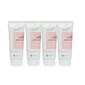 SJM 퍼펙트 안티 유브이 워터프루프 선크림 60ml-무료배송, 60ml, 4개