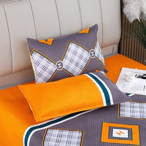 사계절 부드럽고 편하게 사용가능한 밀리지않는 양면 침대&다다미 패드/시트, 퍼펙트 체크