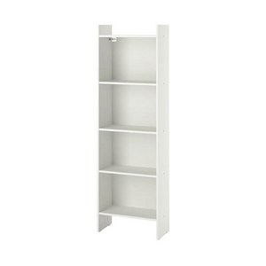 이케아 BAGGEBO 바게보 책장 화이트 50x25x160cm 104.838.80, 화이트 104.838.80, 5단