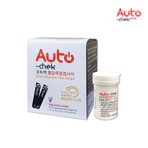 오토첵 전용 혈당측정 시험지, 50개입, 1개, 스트립 오토첵 AUTO-CHEK 25.3