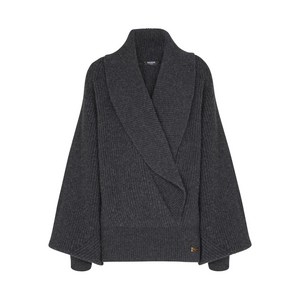 발망 랩 이펙트 골지 스웨터, 그레이계열, Standard S(KR 55)