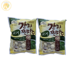 아하 양짓말 감자고기찐만두 1.4kg(박스6봉), 1.4kg, 2개