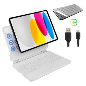 아이패드 에어7/6/5/4세대 프로 1/2/3/4/5/6/7/8세대 11/12.9/13인치 10/11세대 호환 매직 키보드 블루투스 한글각인 iPad Air/PRO 케이스나라