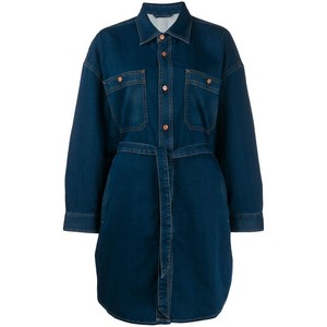 디젤 데님 셔츠 드레스, 블루계열, Standard M