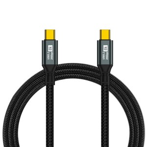 USB 3.2 GEN2 20Gbps C타입 외장 하드 메모리 데이터 고속 충전 케이블 PD 100W