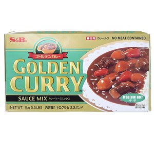 에스앤비골든 카레 중간매운맛, 1kg, 1개