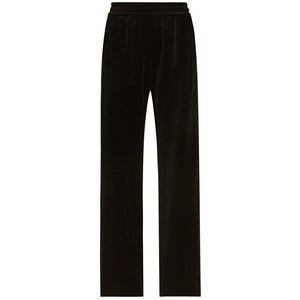 돌체앤가바나 벨벳 밴딩 팬츠, 블랙계열, Italy 44(KR 66)
