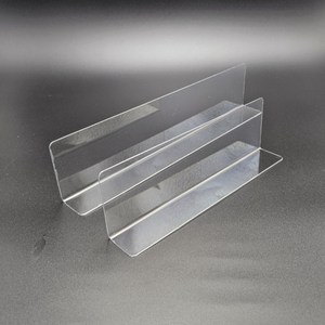 편의점 쇼케이스 아크릴 투명 진열 칸막이, 28x6cm, 1개