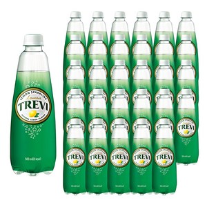 트레비 레몬 탄산음료, 500ml, 40개