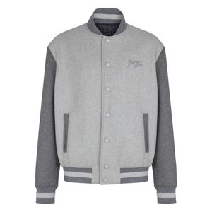 발망 버튼다운 봄버 재킷, 그레이계열, Italy 54(KR 120)