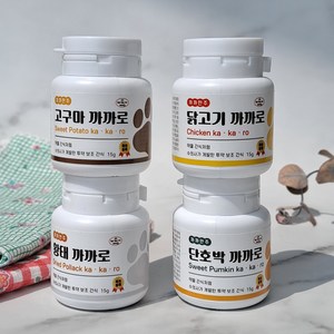 약냄새 안나게먹이는 투약보조제 약을 간식처럼 강아지약먹이기 까까로4종 15g 30회분, 1개