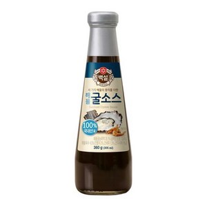 CJ제일제당 백설 해물 굴소스 360g x15개 한박스, 15개