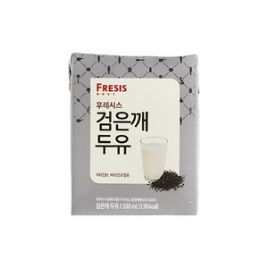 후레시스 검은깨 두유, 200ml, 24개