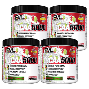 EVLUTIONNUTRITION BCAA 5000mg, 249g, 4개