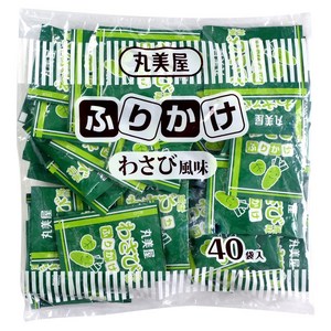마루미야 와사비 풍미 후리가케 40개입, 100g, 1개