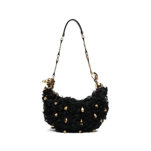 끌로에 체인 홀스 시어링 숄더 백