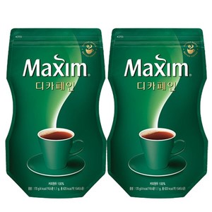 맥심 디카페인리필 170g x 2개입, 2개