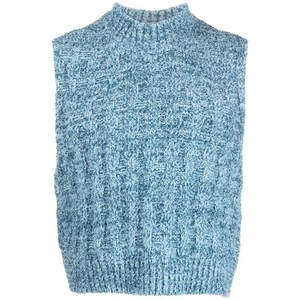 메종 마르지엘라 부클레 니트 베스트, 블루계열, Standard S(KR 95)