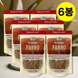 그레인온 파로(엠머 밀) 고대곡물, 560g, 3세트