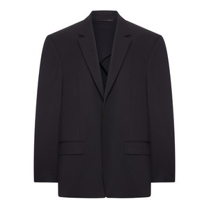 발렌시아가 싱글 브레스티드 울 블레이저, 블랙계열, Numeric 1(KR 90)