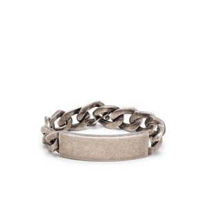 메종 마르지엘라 인그레이빙 로고 체인 브레이슬릿, Numeric 1, 실버계열