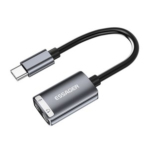 Essager USB C타입 외장형 사운드 카드