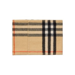 버버리 체크 캐시미어 스누드