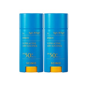 싸이닉 엔조이 슈퍼 에어리 썬스틱 SPF50+ PA++++, 25g, 2개