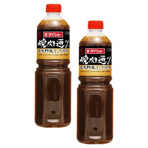 다이쇼 야키니쿠 도오리 향미 채소 간장맛, 1.15kg, 2개