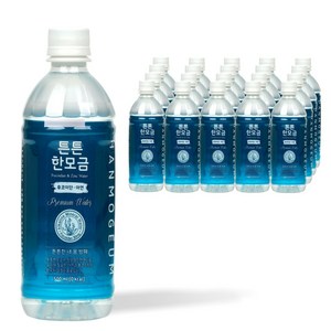 일라이트 튼튼한모금 물애담 후코이단 아연 미네랄워터 알칼리수, 40개, 500ml