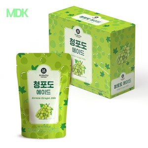 맥널티커피 청포도 에이드, 190ml, 10개