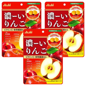 Asahi 진한 사과, 80g, 3개