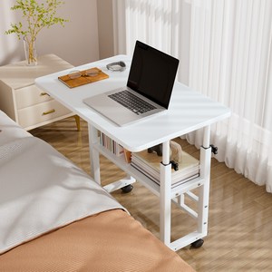 Kipnos 높이조절 이동식 2단 사이드테이블 쇼파테이블 보조테이블 쇼파사이드테이블 소파테이블 미니테이블 티테이블 커피테이블 이동식침대테이블 간이테이블