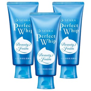 센카 퍼펙트 휩 페이셜 워시, 120g, 3개