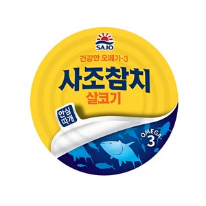 사조 참치 살코기 안심따개, 100g, 12개