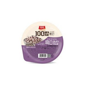 양반 동원 양반 100밥 흑미밥, 130g, 30개