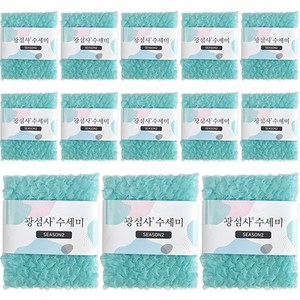 광섬사 수세미 New (민트 10+3), 13개, 1개입