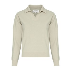 메종 마르지엘라 폴로 칼라 스웨터, 베이지계열, Standard M(KR 66)