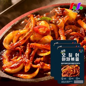 싱싱 오징어 야채 볶음 320g x 3팩 (덮밥용), 3개