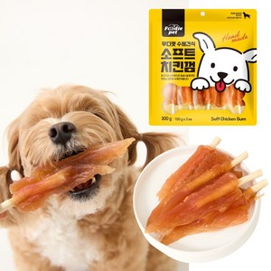 푸디펫 강아지 수제 소프트 치킨껌 간식