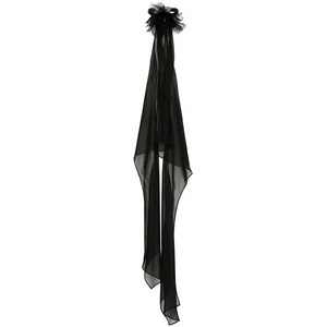 돌체앤가바나 플로럴 아플리케 실크 스카프 탑