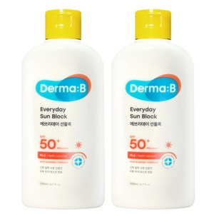 더마비 에브리데이 선블록 SPF50+ PA++++, 200ml, 2개